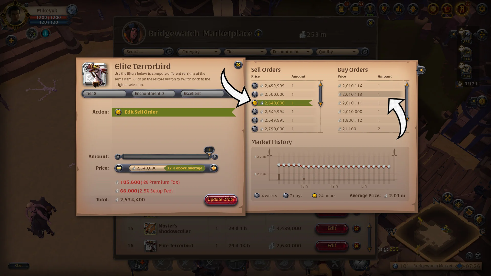 albion online market tools